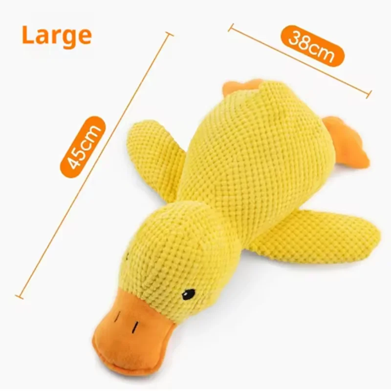 Cute dog Toy Stomping Duck