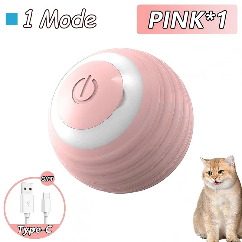 2Pcs Cat Interactive Ball Toys