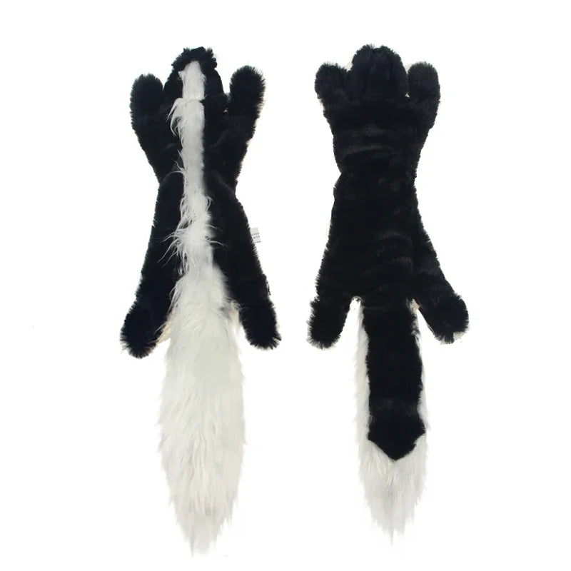 Animal No Stuffing with Squeakers Dog Chew Toy