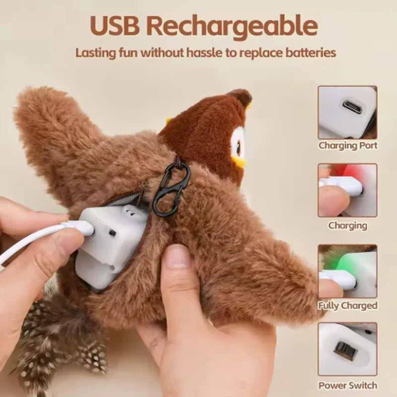 Simulated Bird Cat Toy