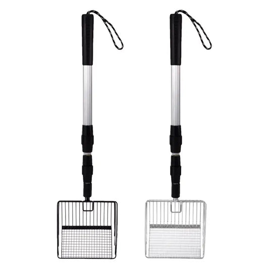 Extendable Chicken Poop Scooper - Telescopic Coop Cleaning Tool with Long Handle - Save Your Back Australia