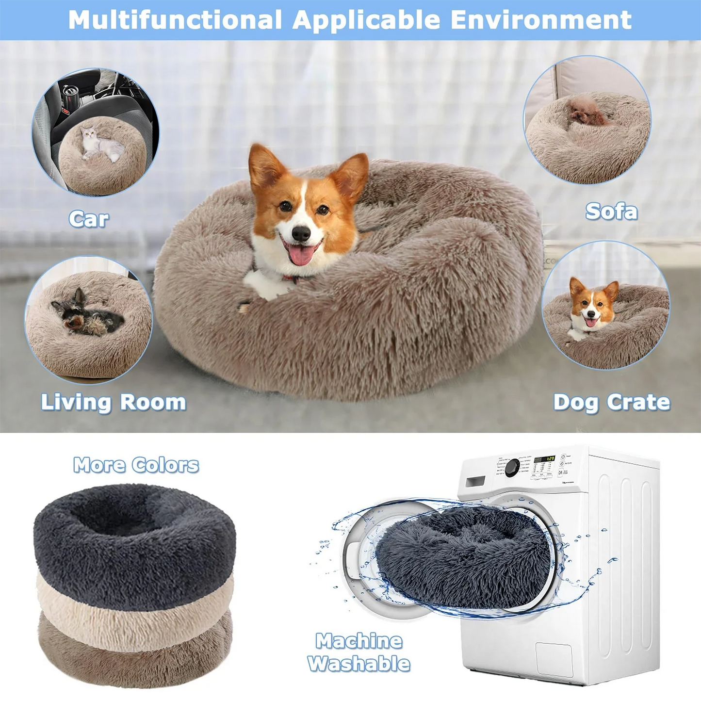 Super Soft Pet Plush Bed