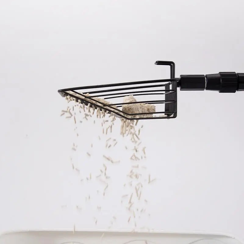 Extendable Chicken Poop Scooper - Telescopic Coop Cleaning Tool with Long Handle - Save Your Back Australia