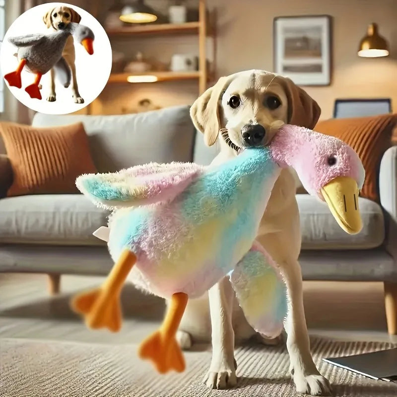 oversized-colorful-duck-cuddle-toy-pets-australia