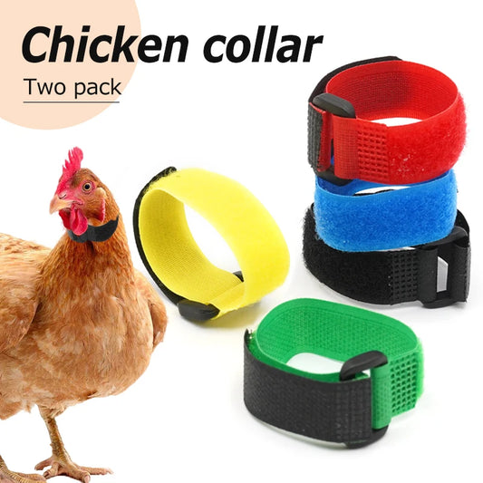 No Crow Rooster Collar 2-Pack - Humane Noise Reduction for Backyard Roosters - Adjustable Chicken Collar Australia