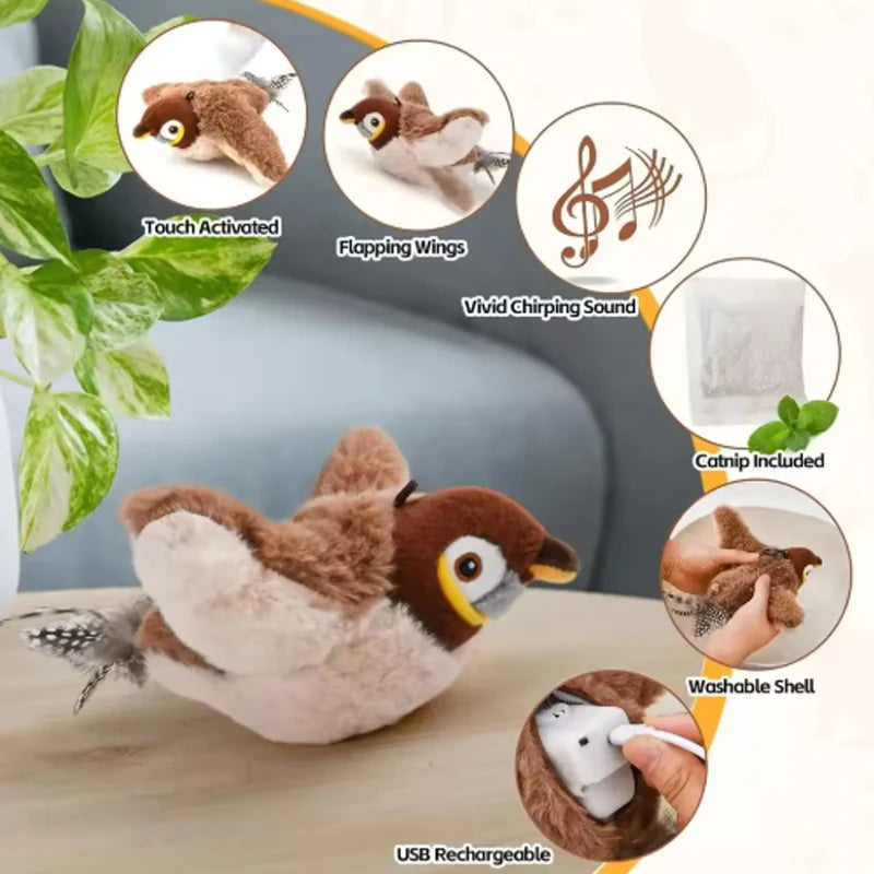 Simulated Bird Cat Toy