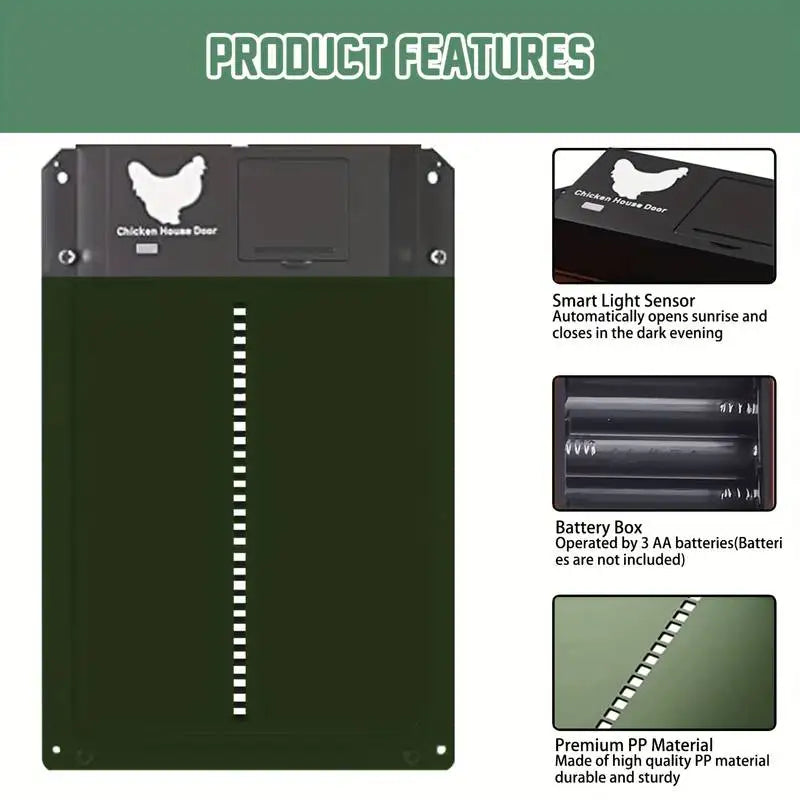 Automatic Chicken Coop Door Chicken Door