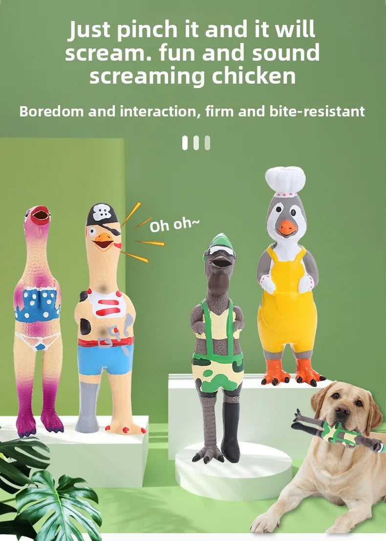 "squeaky-latex-chicken-dog-toy-australia-fetch"
